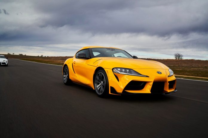 Toyota Supra turns heads, then even more - especially in yellow

