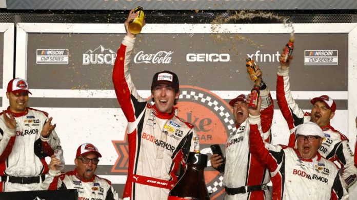   Ryan Blaney wins at Daytona;  Tyler Reddick makes playoffs

