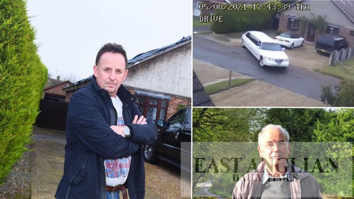 East Bergholt: CCTV captures limousines in the boss's house despite the ban

