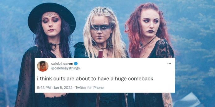   Are cults planning a comeback?  Twitter says that.


