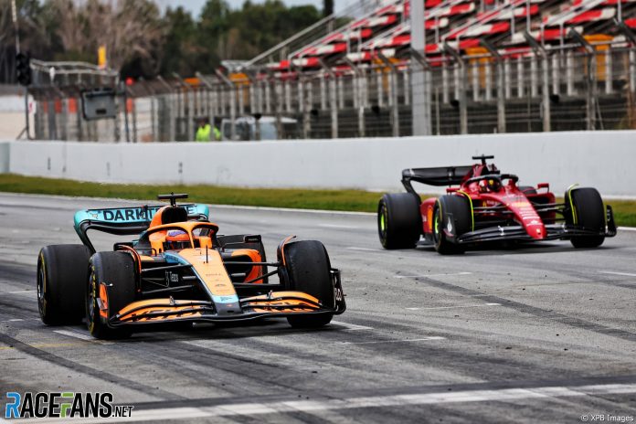Daniel Ricciardo, McLaren, Circuit de Catalunya, 2022