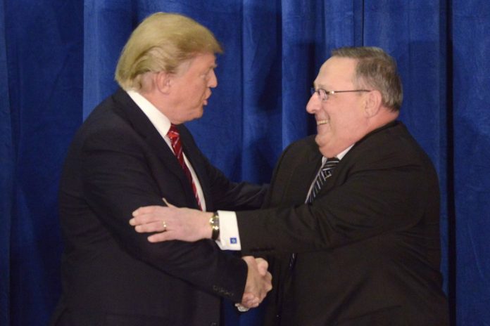 While governor of Maine, LePage sought two positions in Trump administration